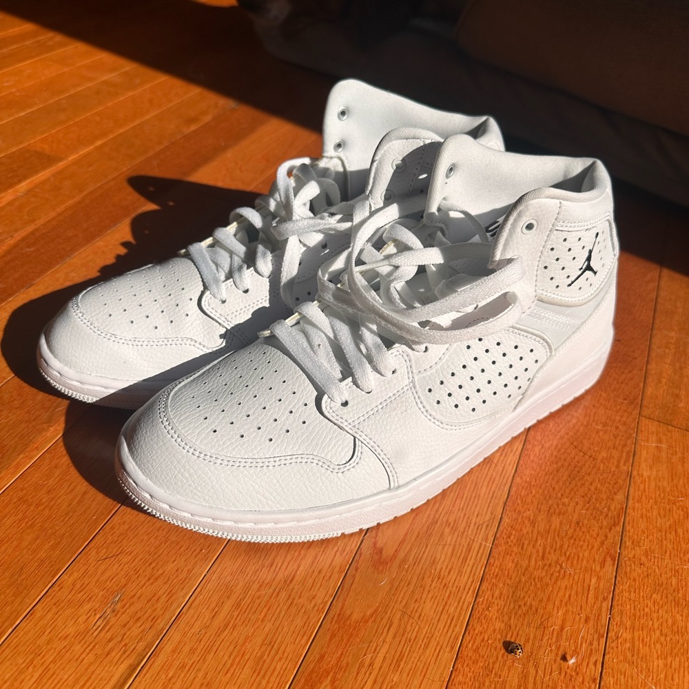 Jordan White High-Top Sneakers - Picture 2 of 4